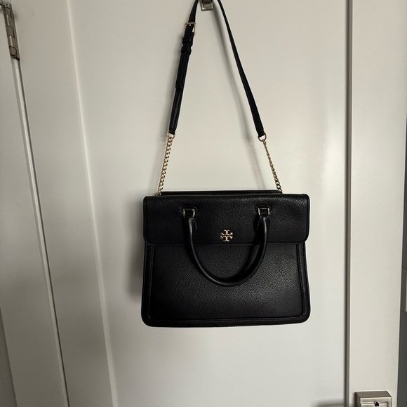 Tory Burch Black Leather Bag - Picture 2 of 8